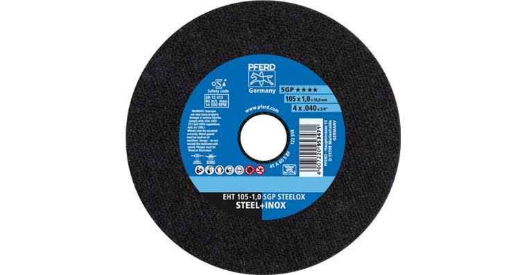 Trennscheibe SGP STEELOX gerade EHT 105x1,0x16 mm