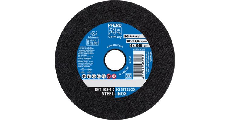 Trennscheibe SG STEELOX gerade EHT 105x1,0x16,0 mm