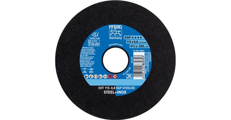 Trennscheibe SGP STEELOX gerade EHT 115x0,8x22,23 mm