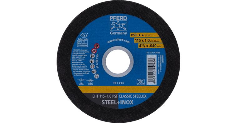 Trennscheibe PSF CLASSIC STEELOX gerade EHT 115x1,0x22,23 mm