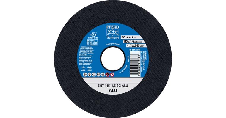 Trennscheibe SG ALU gerade EHT 115x1,6x22,23 mm