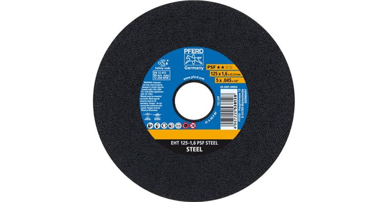 Trennscheibe PSF STEEL gerade EHT 125x1,6x22,23 mm
