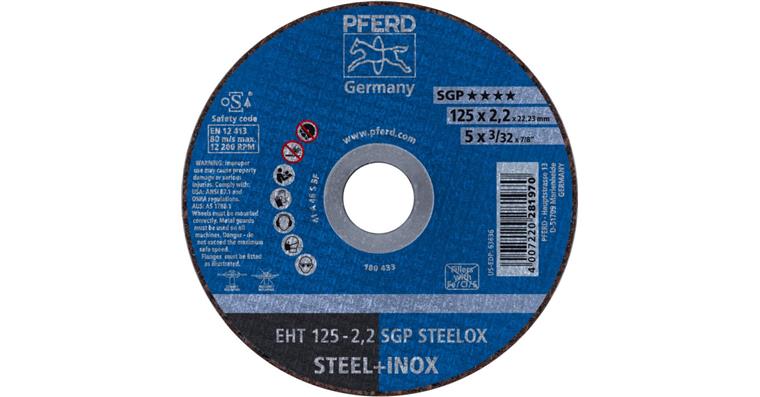 Trennscheibe SGP STEELOX gerade EHT 125x2,2x22,23 mm