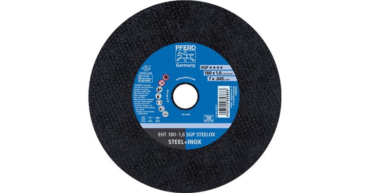 Trennscheibe SGP STEELOX gerade EHT 180x1,6x22,23 mm
