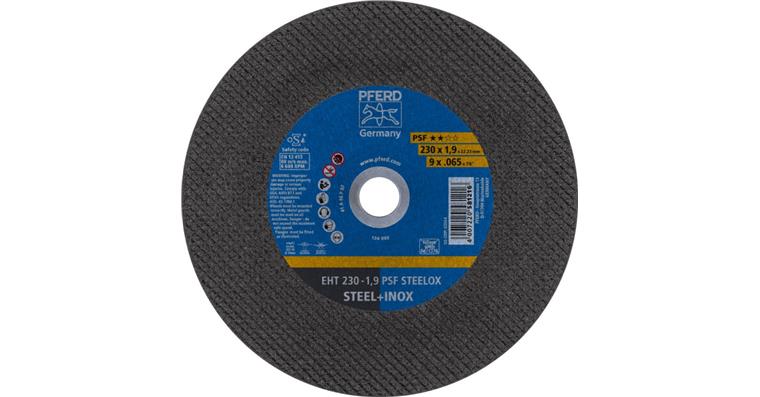 Trennscheibe PSF STEELOX gerade EHT 230x1,9x22,23 mm