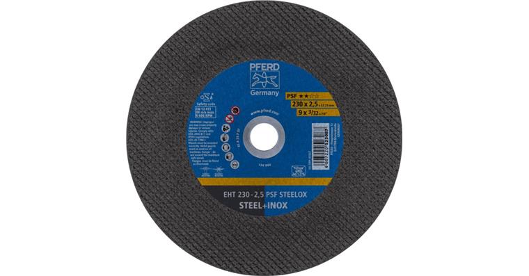 Trennscheibe PSF STEELOX gerade EHT 230x2,5x22,23 mm