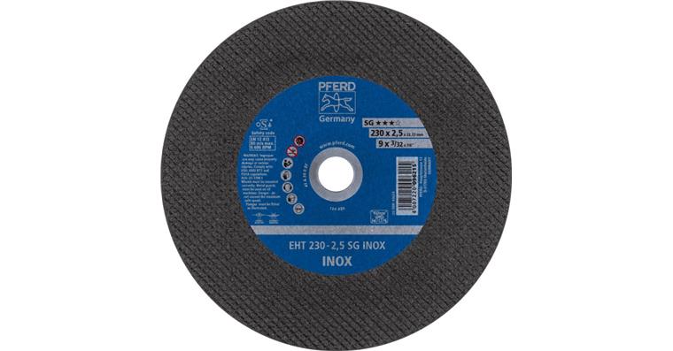 Trennscheibe SG INOX gerade EHT 230x2,5x22,23 mm