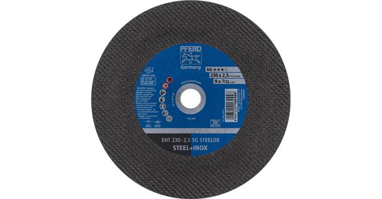 Trennscheibe SG STEELOX gerade EHT 230x2,5x22,23 mm