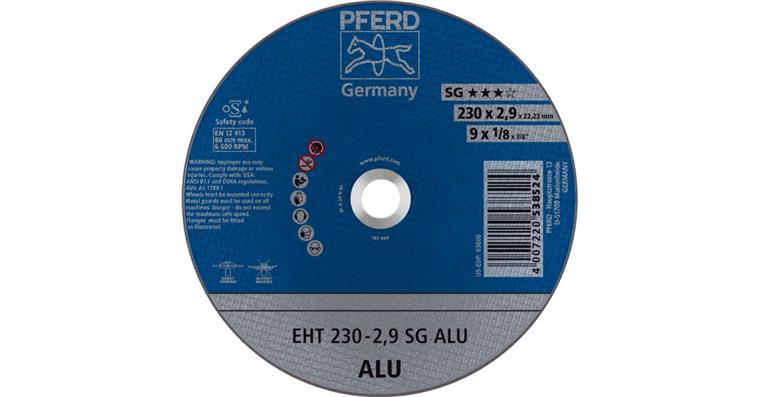 Trennscheibe SG ALU gerade EHT 230x2,9x22,23 mm