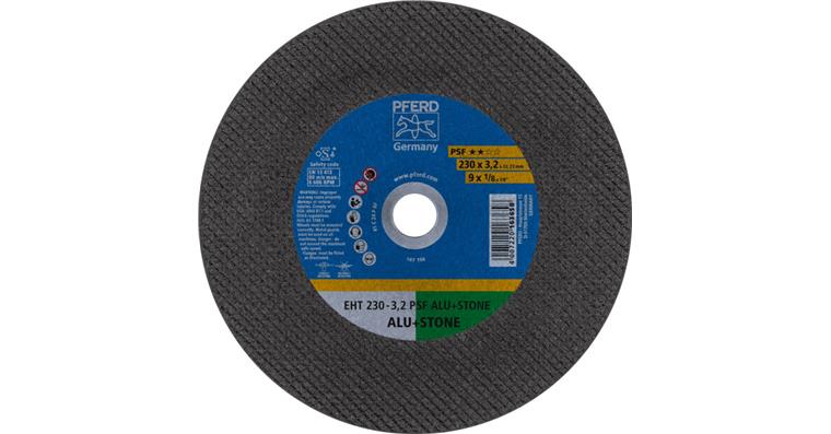 Trennscheibe PSF ALU+STONE gerade EHT 230x3,2x22,23 mm