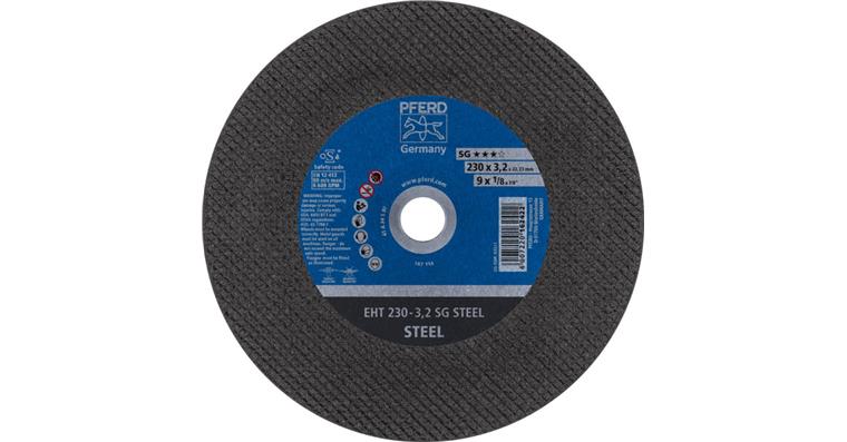 Trennscheibe SG STEEL gerade EHT 230x3,2x22,23 mm