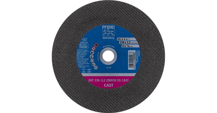 Trennscheibe SG CAST gerade EHT 230x3,2x22,23 mm