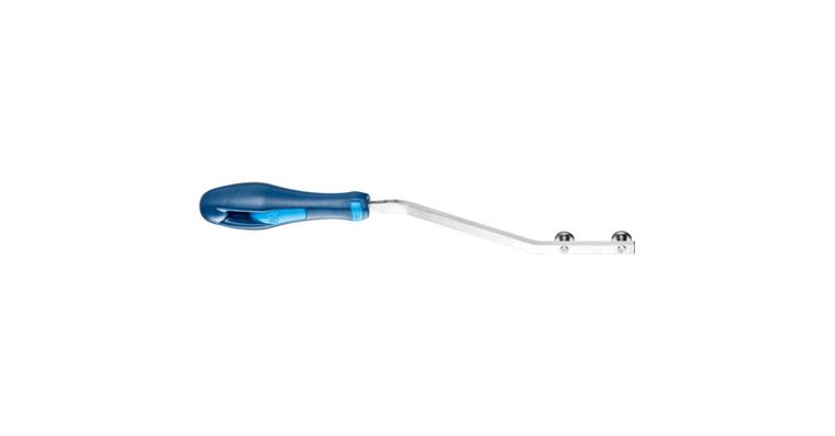 Halter für HM-Feilen Typ HMFH 50 mit Heft für flache HM-Feile HMF 5010