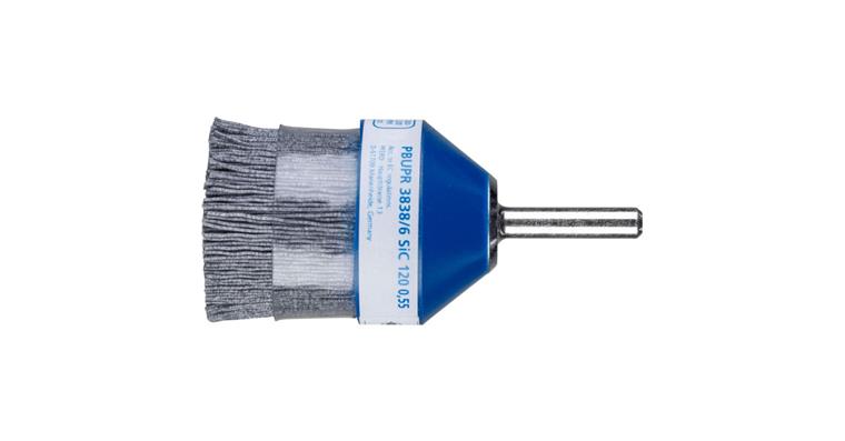 1047803103 Brush SIC diameter 38 mm, shank 6 mm, PBUPR 3838/6 SiC G120 0.55