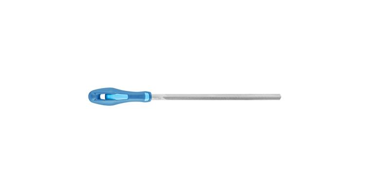 1001433876 Feinsägefeile mit Heft Dreikant 110mm Hieb 2 universell zum Schärfen