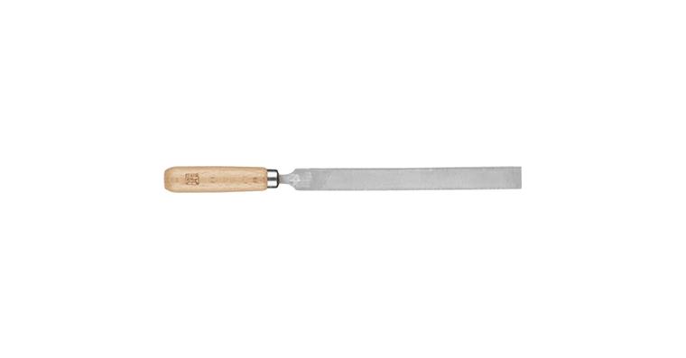 Schlüsselfeile mit Heft Flachstumpf 100mm Hieb 2 für filigrane Feilarbeiten