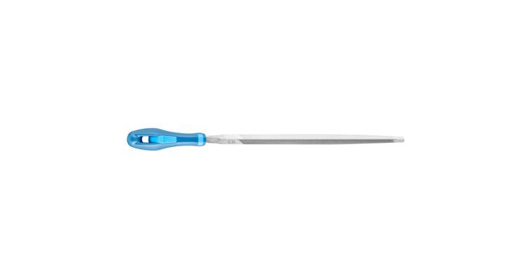 1001433872 Sägefeile mit Heft Dreikant schmal 150mm Hieb 2 universell zum Schärfen