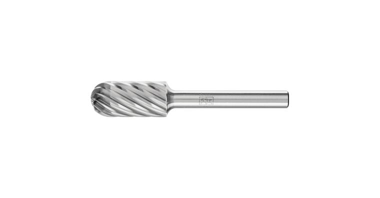 1044254113 HM-Frässtift Walzenrundform WRC Schaft-Ø 6 mm Zahnung INOX Kopf-Øxlänge 12x25