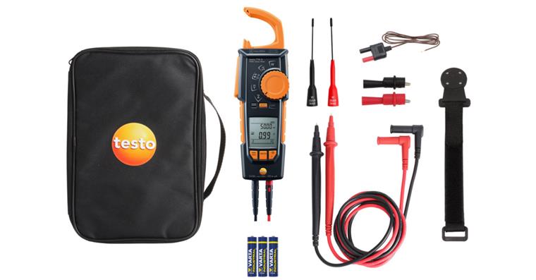 Digital-Stromzangen-Multimeter testo 770-3 Set, 1000V/600A mit Bluetooth