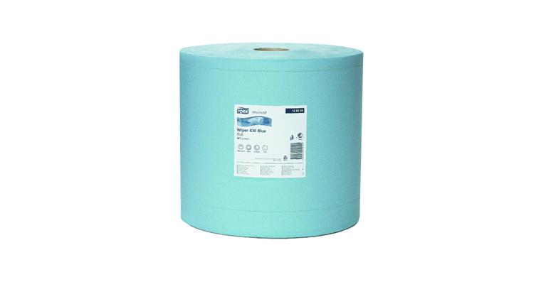 Multiclean Putztuchrolle 1500 Stück 34 x 37 cm 2lagig blau perforiert saugstark